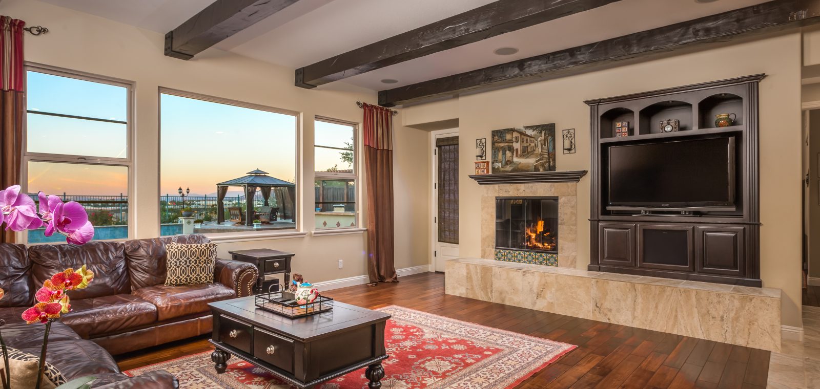 Living Room View - Blumenfeld Group | San Diego Homes for Sale